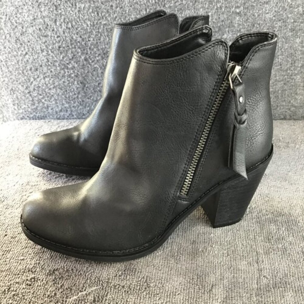 American Rag Side Zip Ankle Boots Black Women's 6M EUC